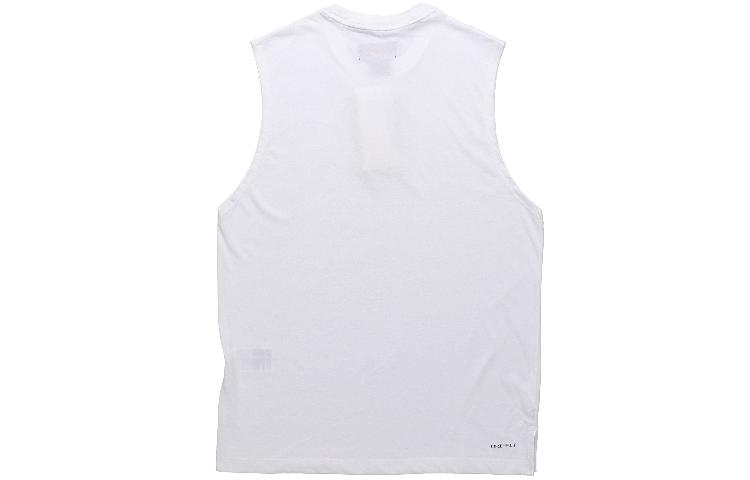 Air Men's Training Quick Dry Jersey Crew Neck Sleeveless Tank Top White Jordan White