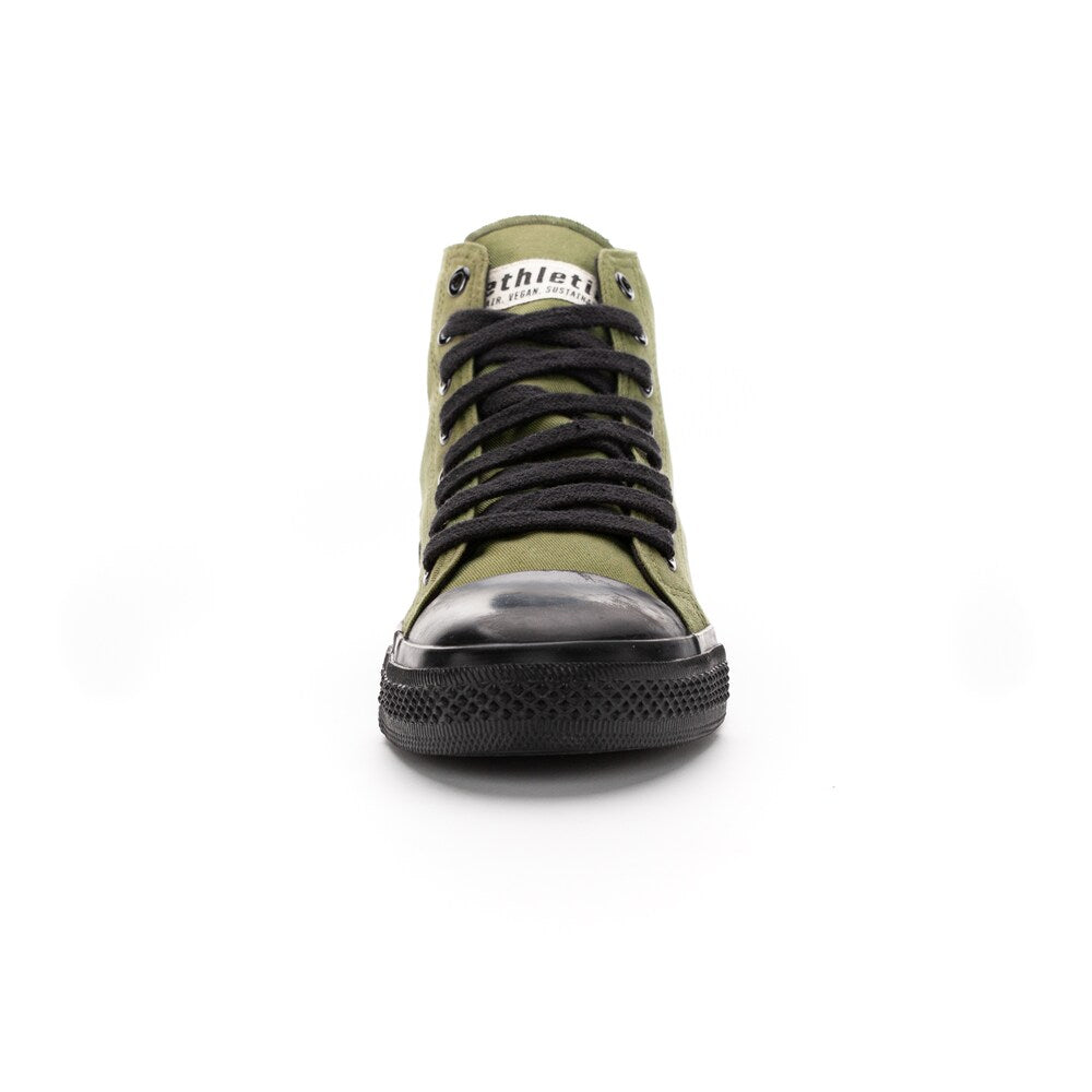 Ethletic high top sneakers, olive