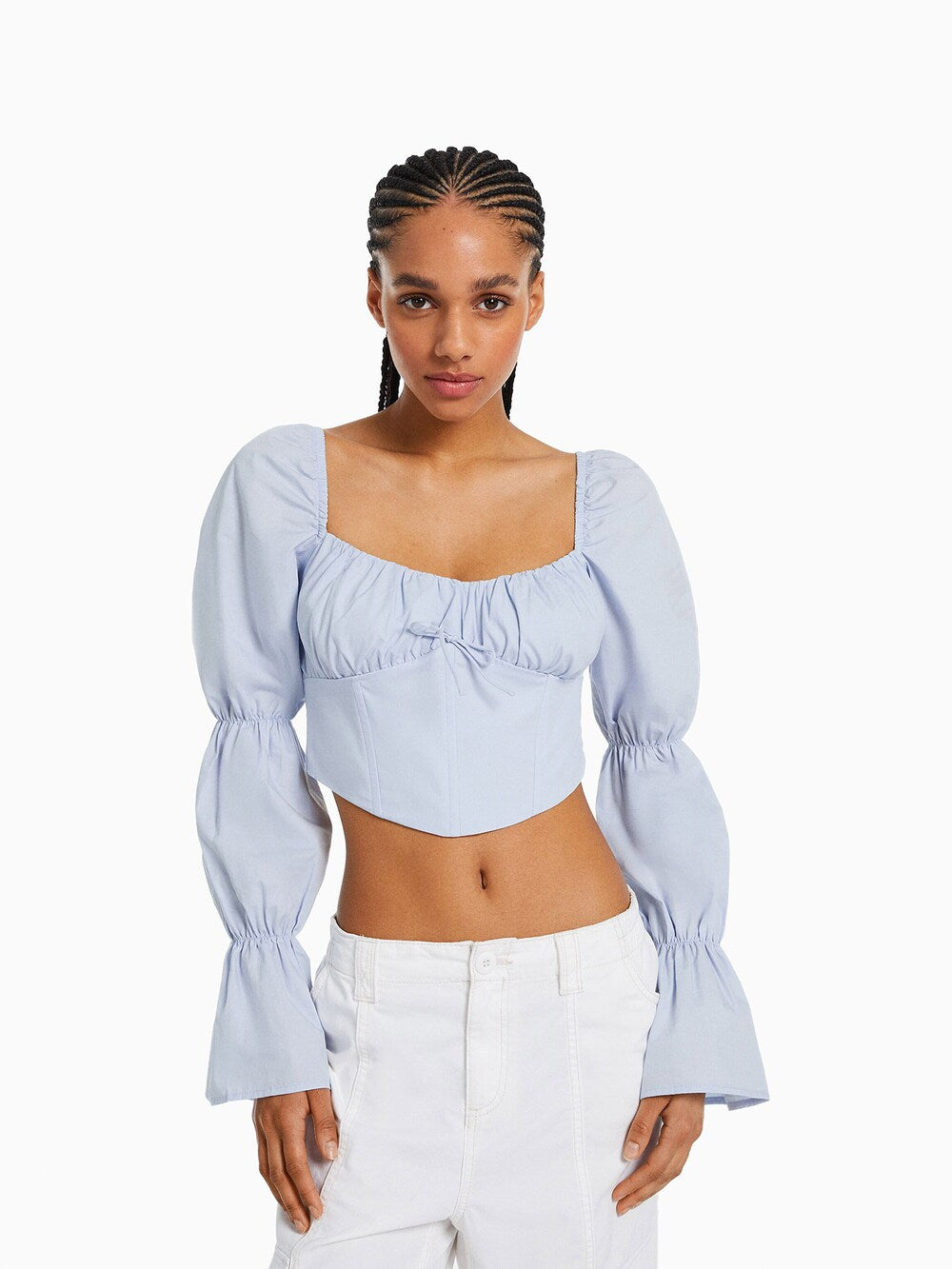 Bershka blouse, opal