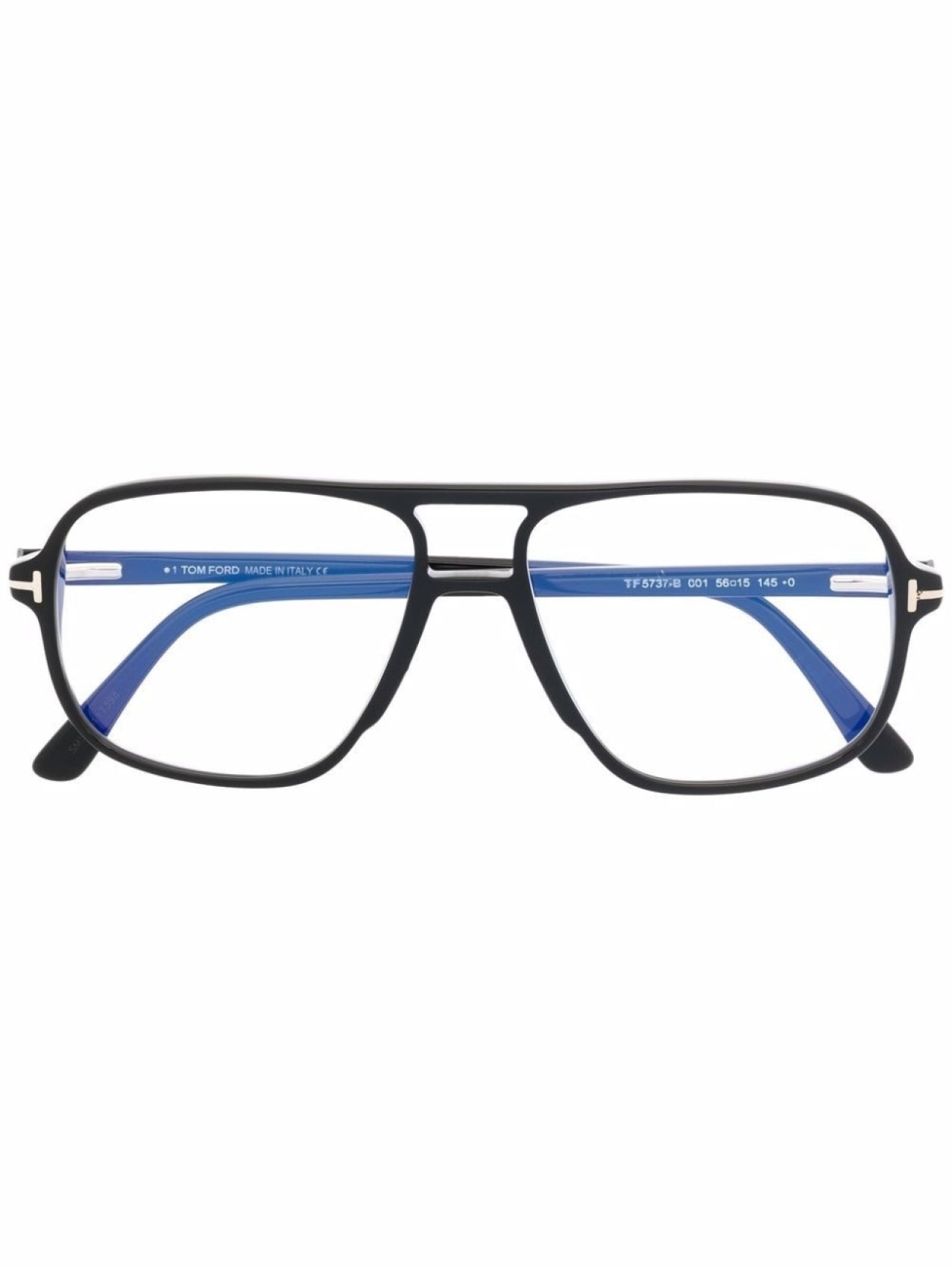 TOM FORD Eyewear square frame glasses, black