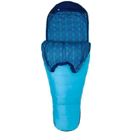 Trestles 15 Sleeping Bag: Synthetic 15F Women's Marmot, French Blue/Harbor Blue