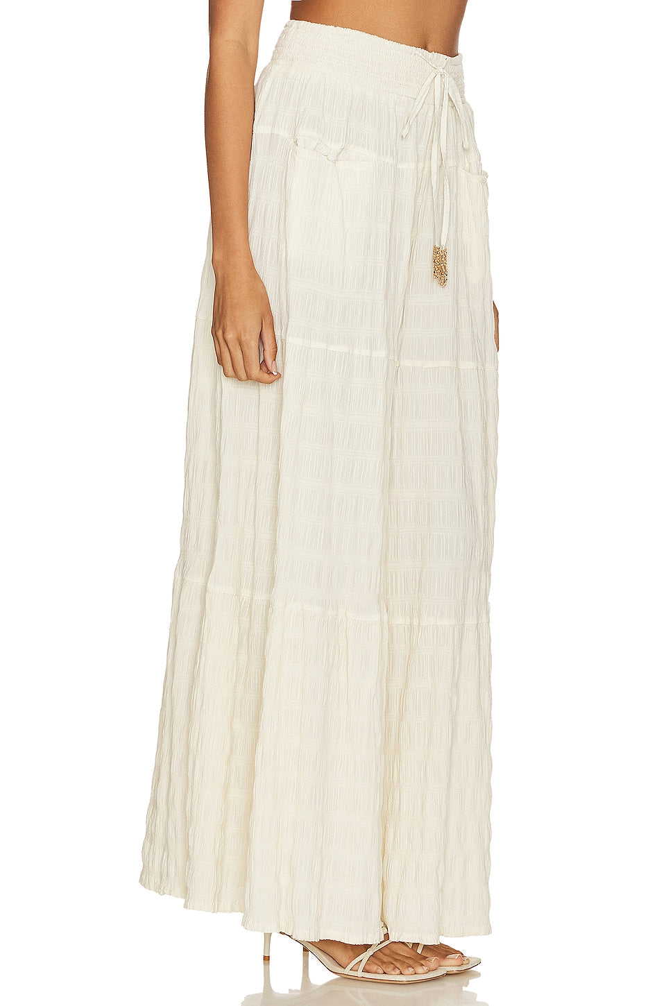 Free People In Paradise Wide Leg Pants, ecru