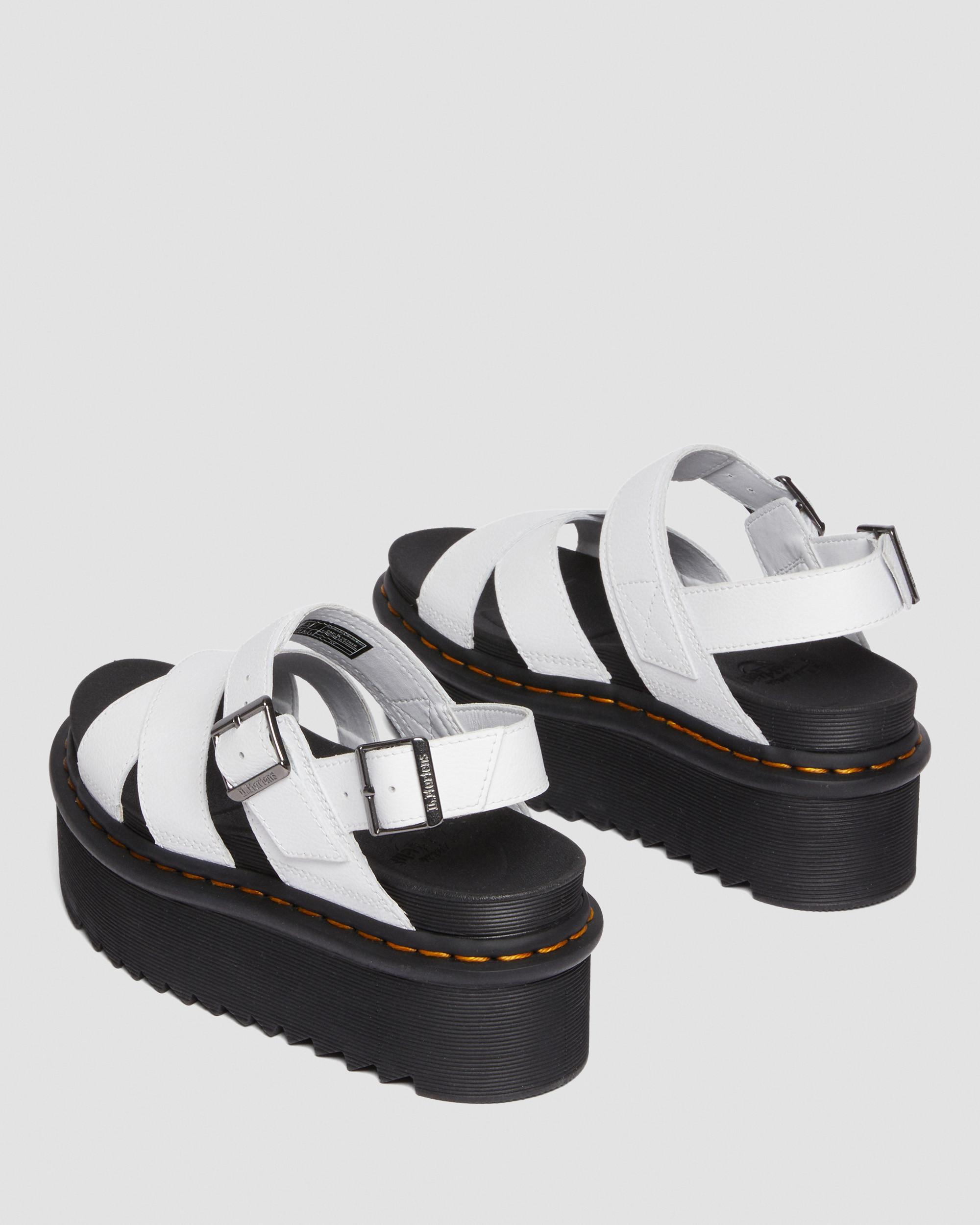 Voss II Athena platform sandals with leather strap Dr. Martens