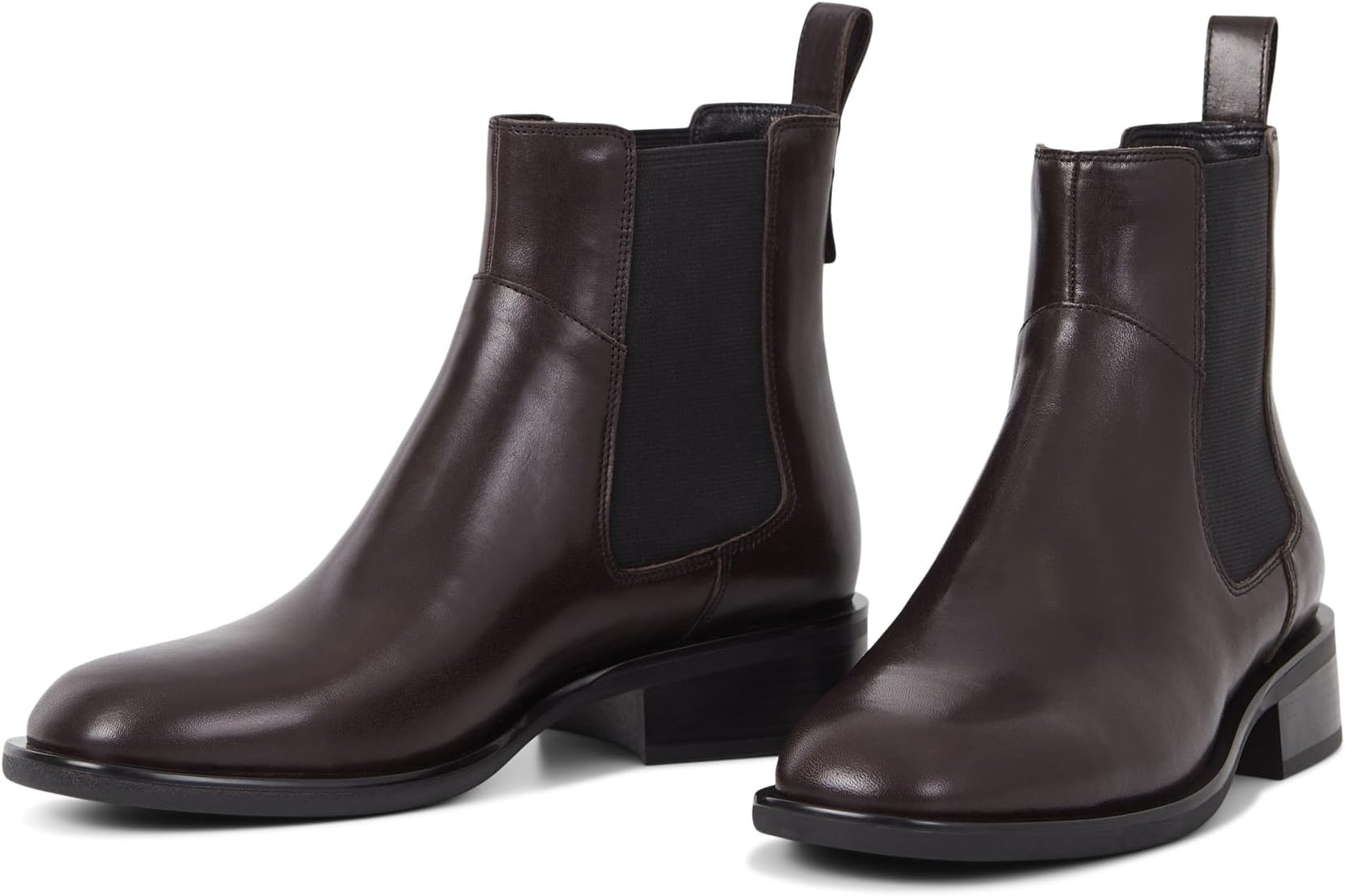 Chelsea boots Sheila Leather Chelsea Bootie Vagabond Shoemakers, color Chocolate