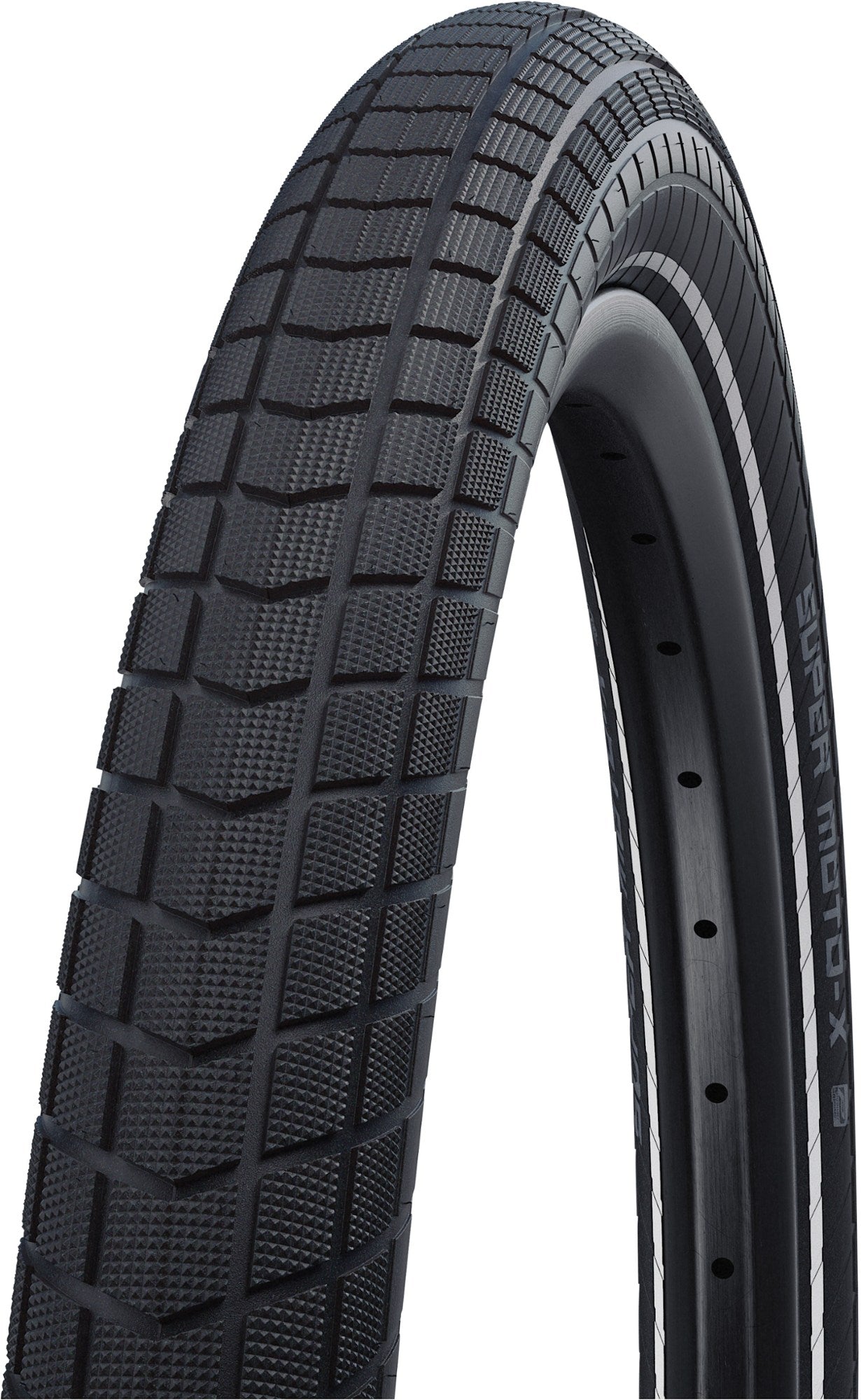 إطار Super Moto-X - Schwalbe Wire Bead، أسود