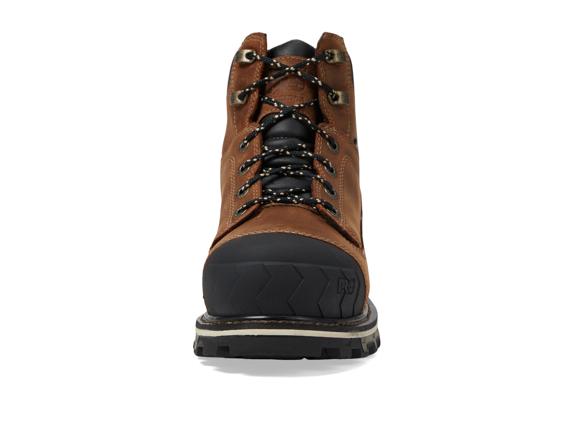 حذاء Timberland PRO Boondock 6" Composite Safety Toe مقاوم للماء، بني