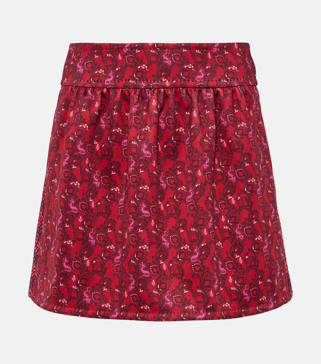 Max Mara floral balocco midi skirt, multicolor