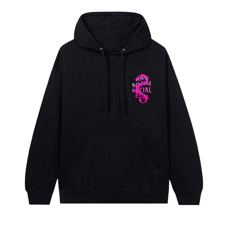 Anti Social Social Club Summer In Minsk 'Black' Hoodie, black