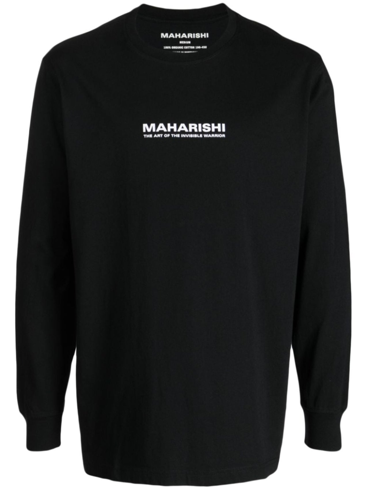 Maharishi Organic Cotton Logo T-Shirt Black