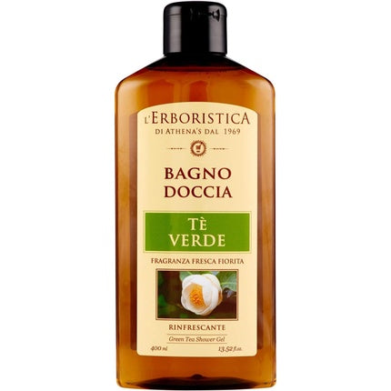 Athena'S L'Erboristica Elisir Shower mousse with green tea, 400 ml, Athenas