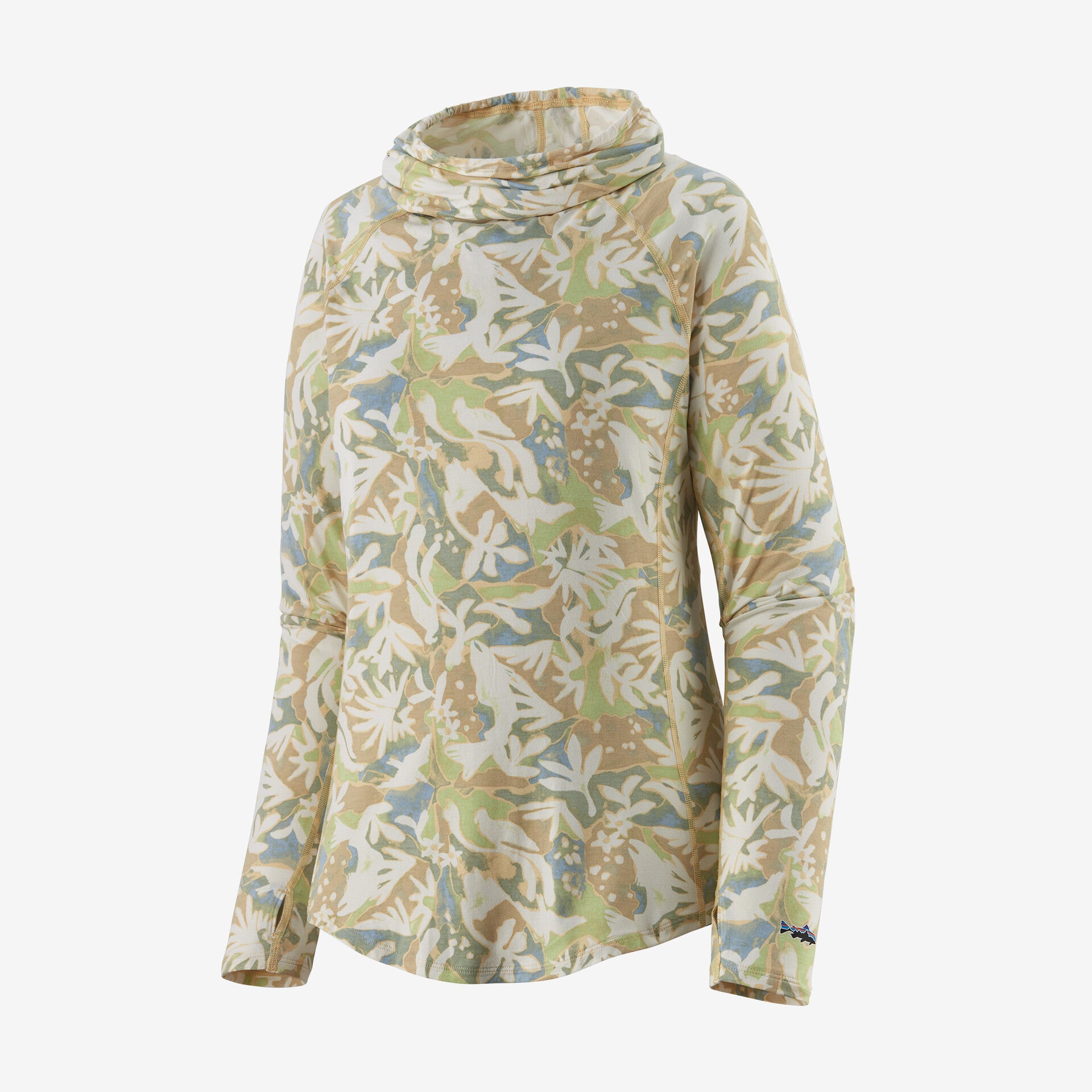 قميص Patagonia Tropic Comfort UPF للنساء، أبيض