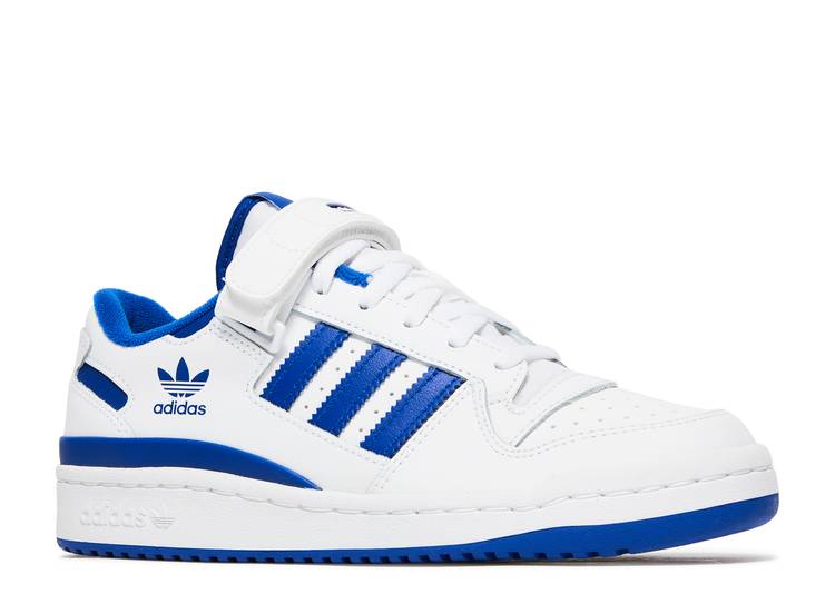 Adidas FORUM LOW J 'WHITE ROYAL BLUE' sneakers, white