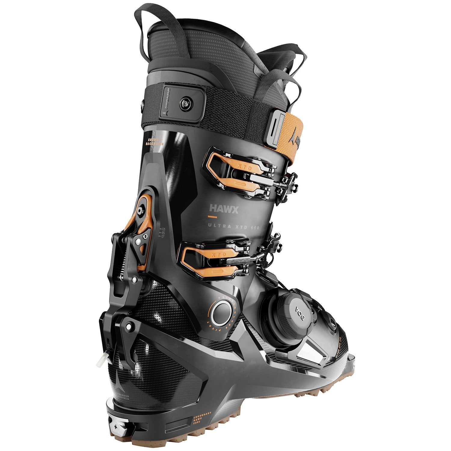 حذاء تزلج Atomic Hawx Ultra XTD 110 BOA GW Alpine Touring 2024، أسود