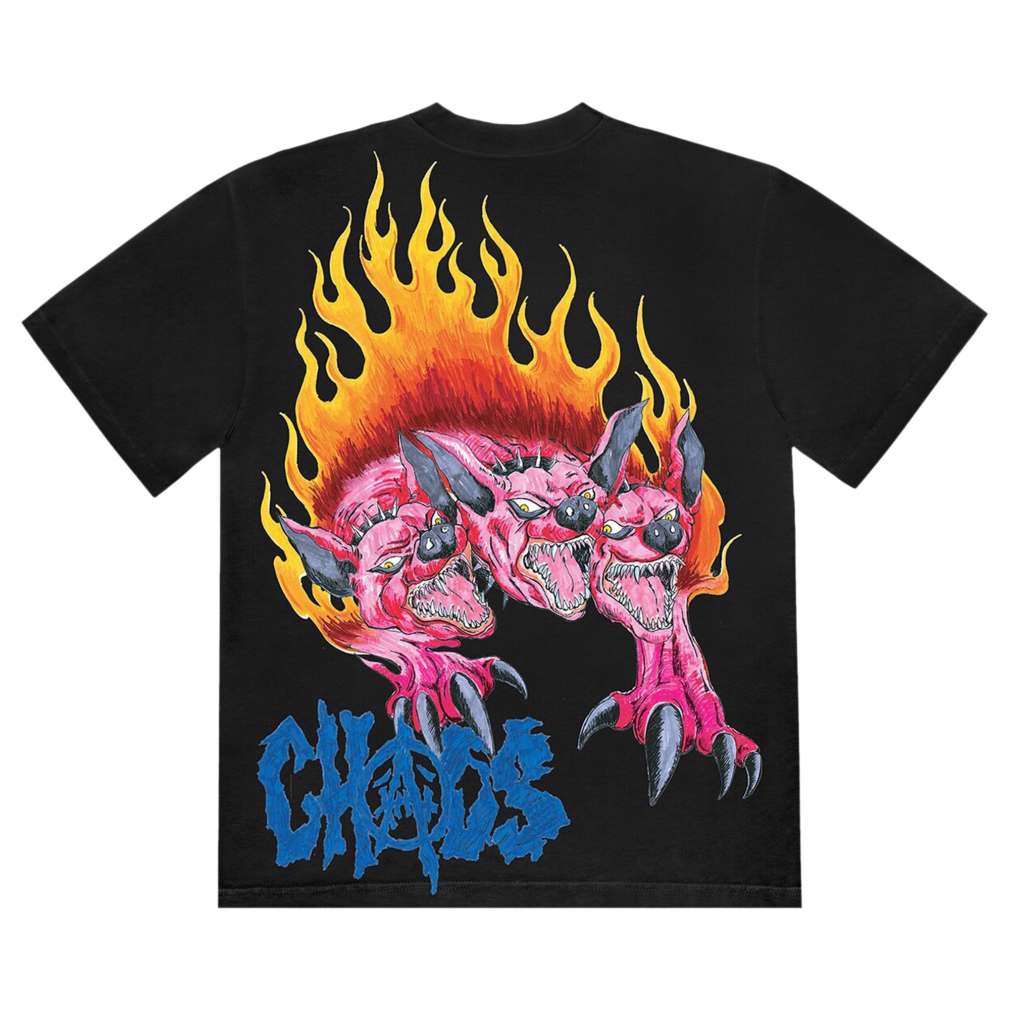 Cactus Jack T-Shirt by Travis Scott Utopia x St Michael Tee 1B Black