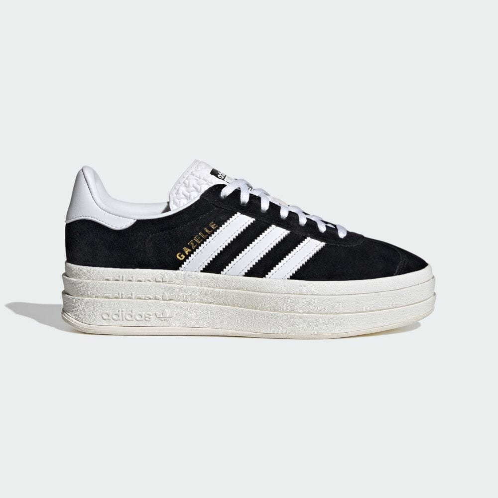 حذاء رياضي Adidas GAZELLE BOLD باللون الأسود