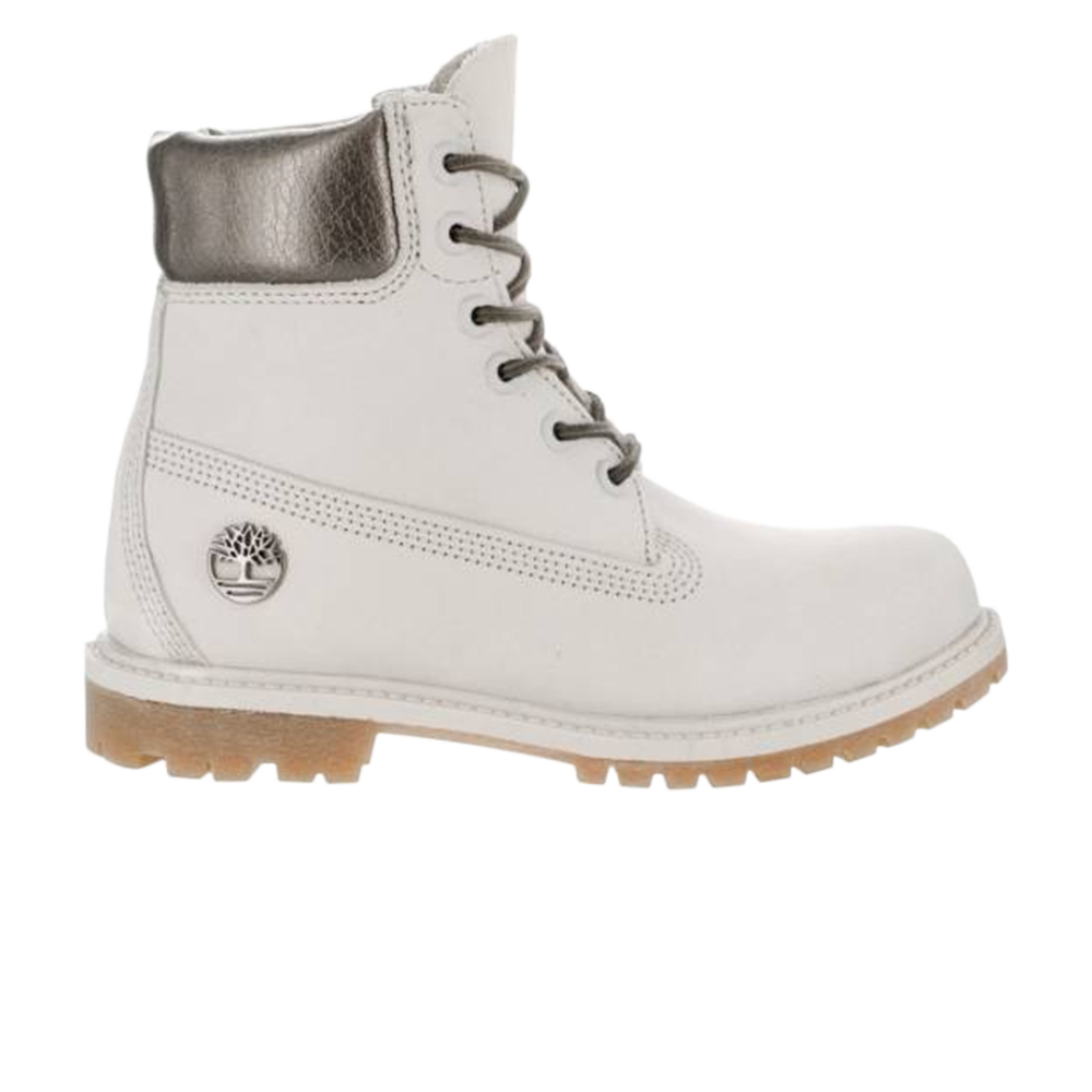 حذاء Timberland Premium مقاس 6 بوصات من Wmns باللون الأبيض