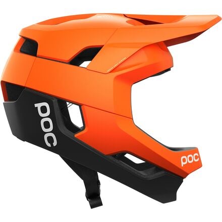 Otocon Race Mips POC Helmet, Fluorescent Orange AVIP/Uranium Black Matte