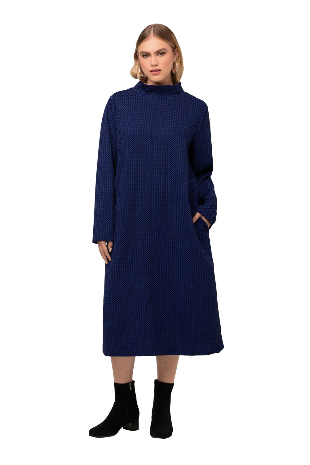 Ulla Popken dress, night blue