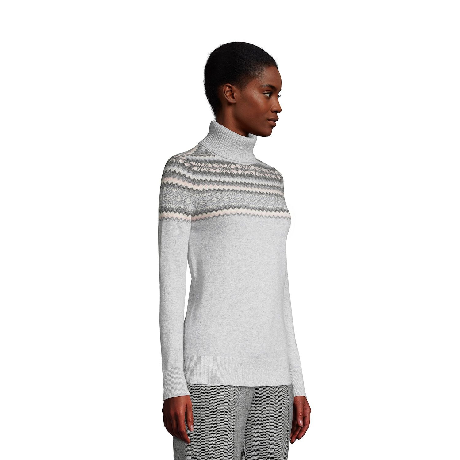 Petite Lands' End Cashmere Collar Sweater Lands' End