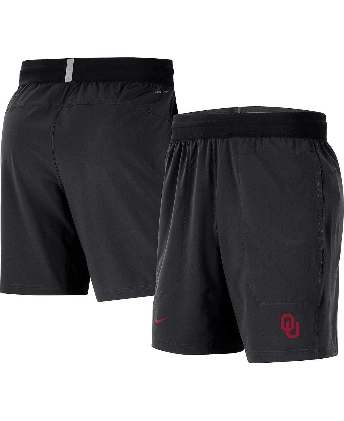 Oklahoma Early Player Performance Nike Men's Black Shorts