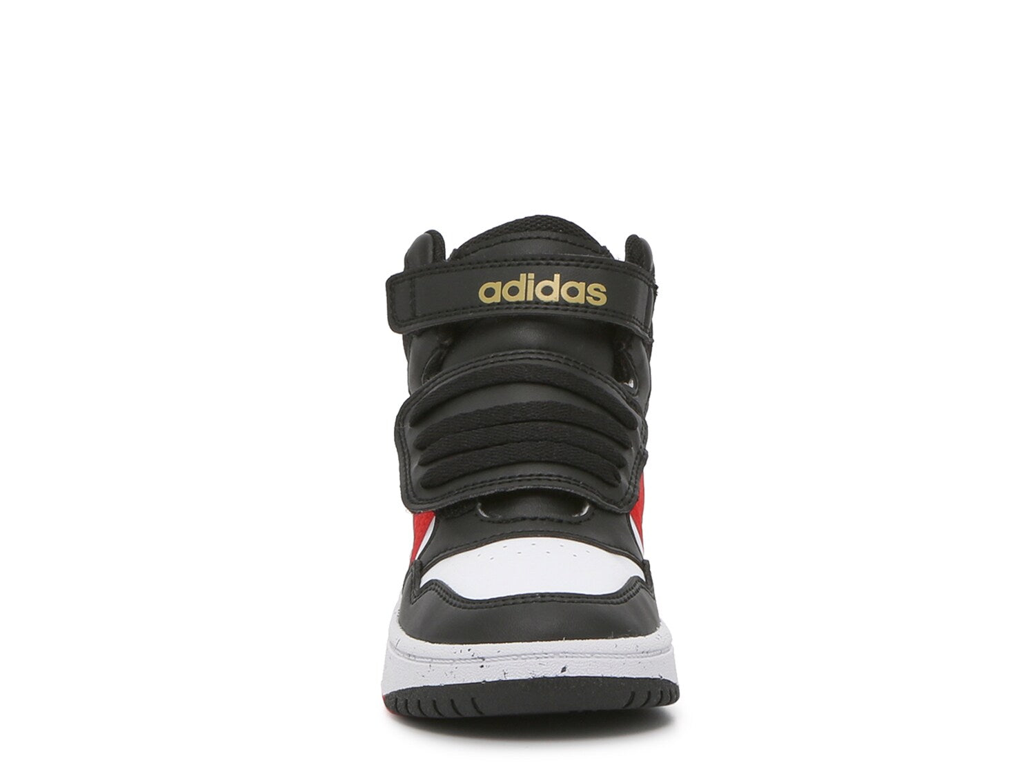 حذاء رياضي Adidas Hoops 3 Mid، أسود/أحمر/أبيض