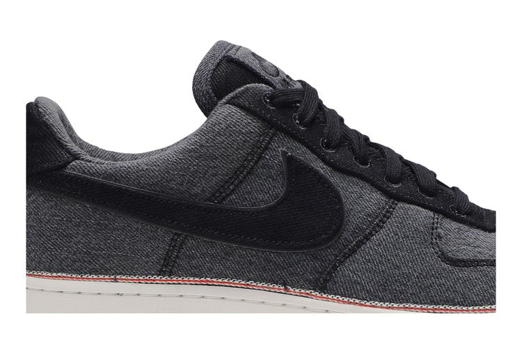 Nike 3x1 x Air Force 1 Low Premium 'Black Denim' Sneakers, black