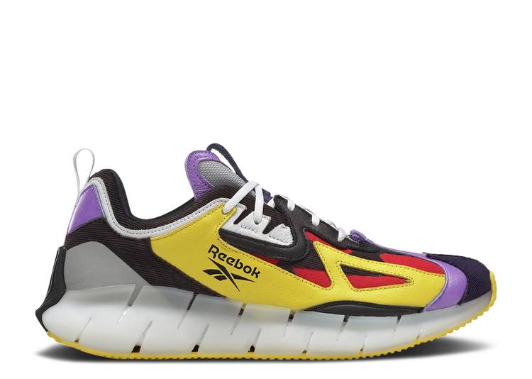 حذاء رياضي Reebok ANGUS CHIANG X ZIG KINETICA CONCEPT TYPE 2 'PIGMENT PURPLE BRIGHT YELLOW'، أرجواني