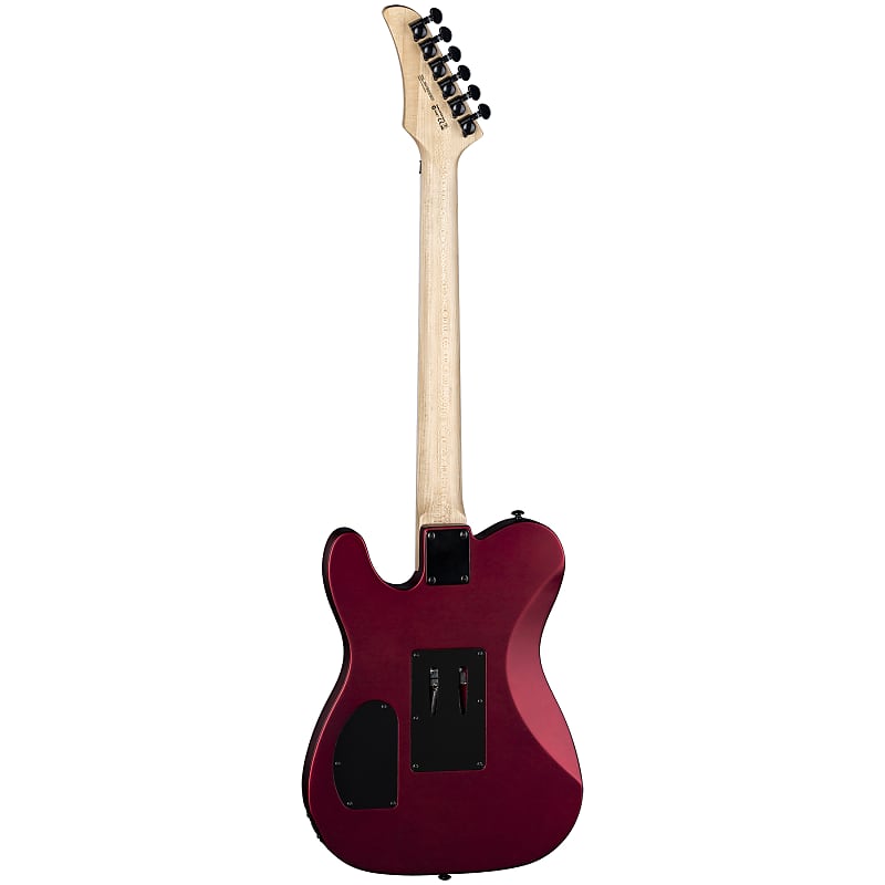 Electric guitar Dean Nash Vegas Select Floyd Electric Guitar, Metallic Red Satin, NV SEL F MRS