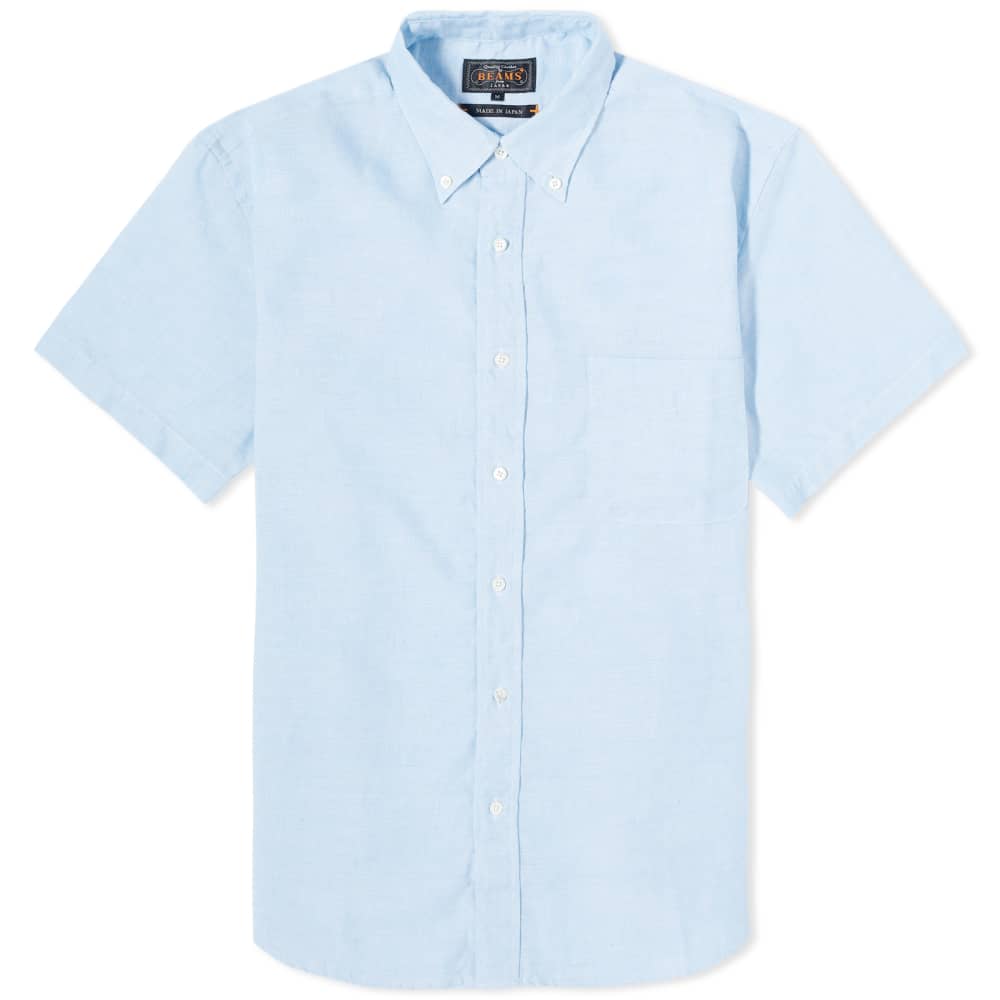 Linen short sleeve shirt Beams Plus BD COOLMAX