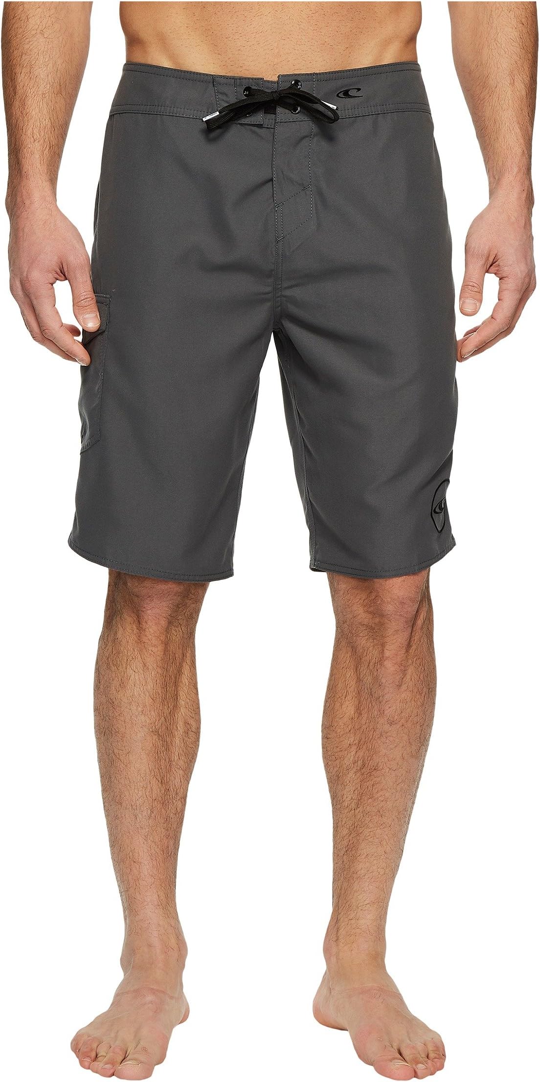 Santa Cruz Solid 2.0 O'Neill Board Shorts, Anthracite