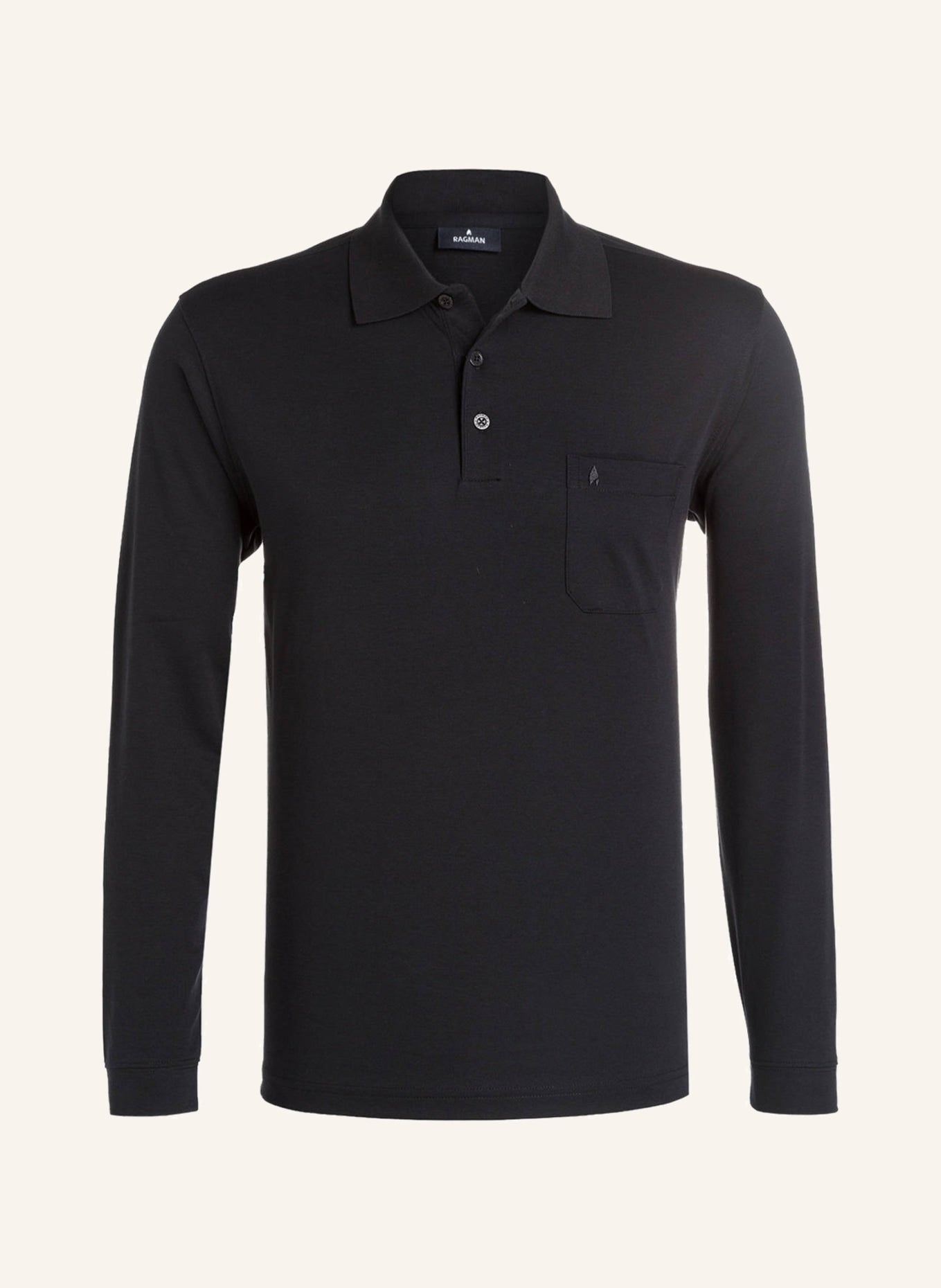 Polo shirt RAGMAN, black