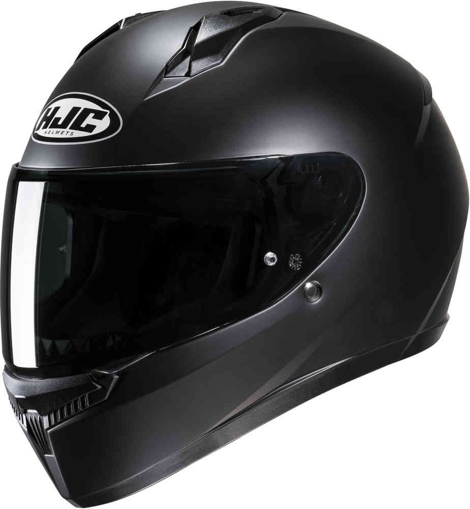 C10 HJC hard helmet, black matt