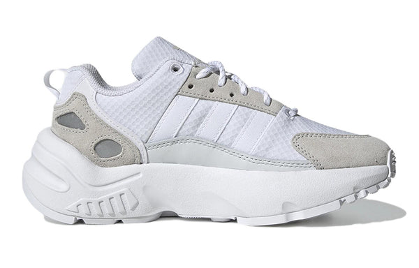 حذاء رياضي (GS) adidas originals Zx 22 Running 'White Grey'، أبيض