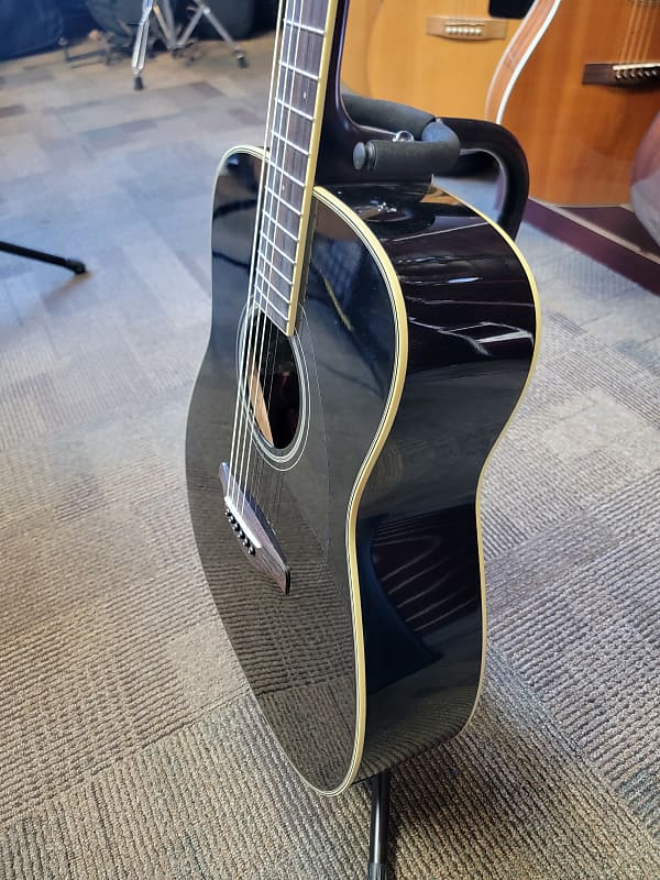 Acoustic guitar Yamaha FG-TA TransAcoustic Dreadnought - Black