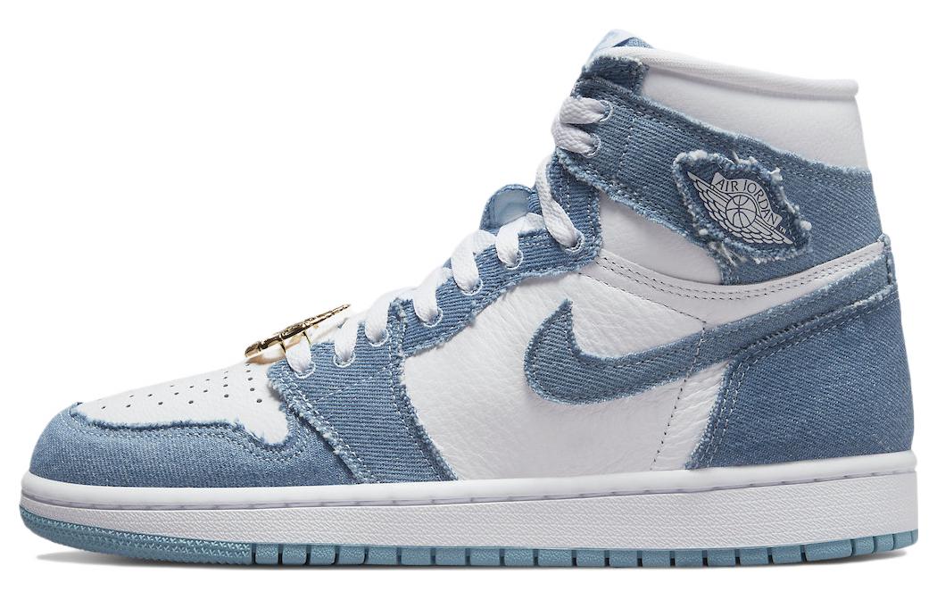 Denim shoes Jordan 1 High OG (W)