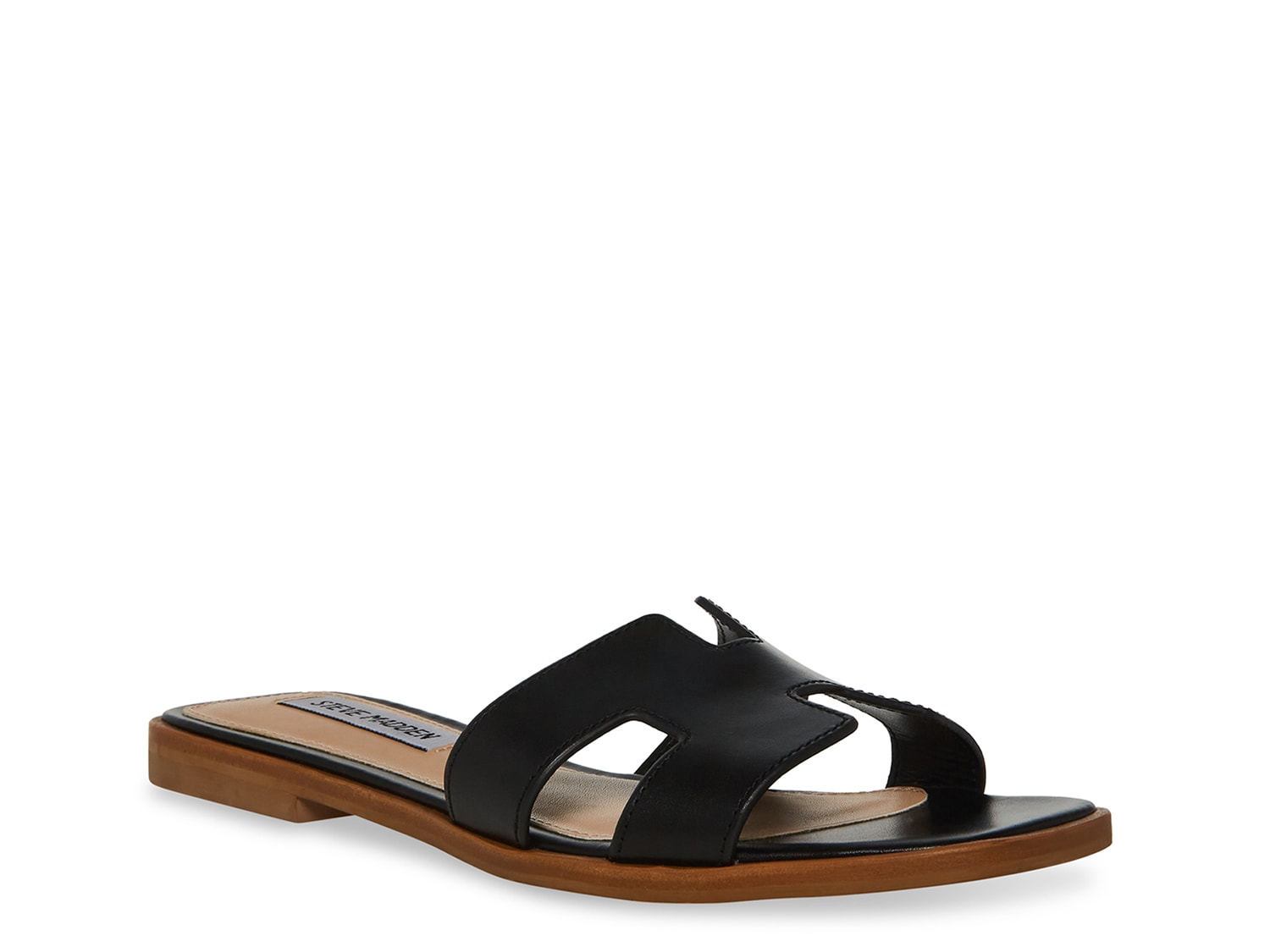 Steve Madden Hayden leather sandals, black