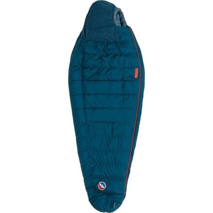 كيس نوم Sidewinder SL: 20F Big Agnes Down، لون Legion Blue/Tapestry