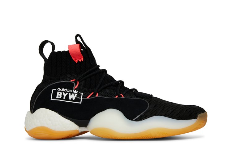 Adidas Crazy BYW X 'Core Black' sneakers, black