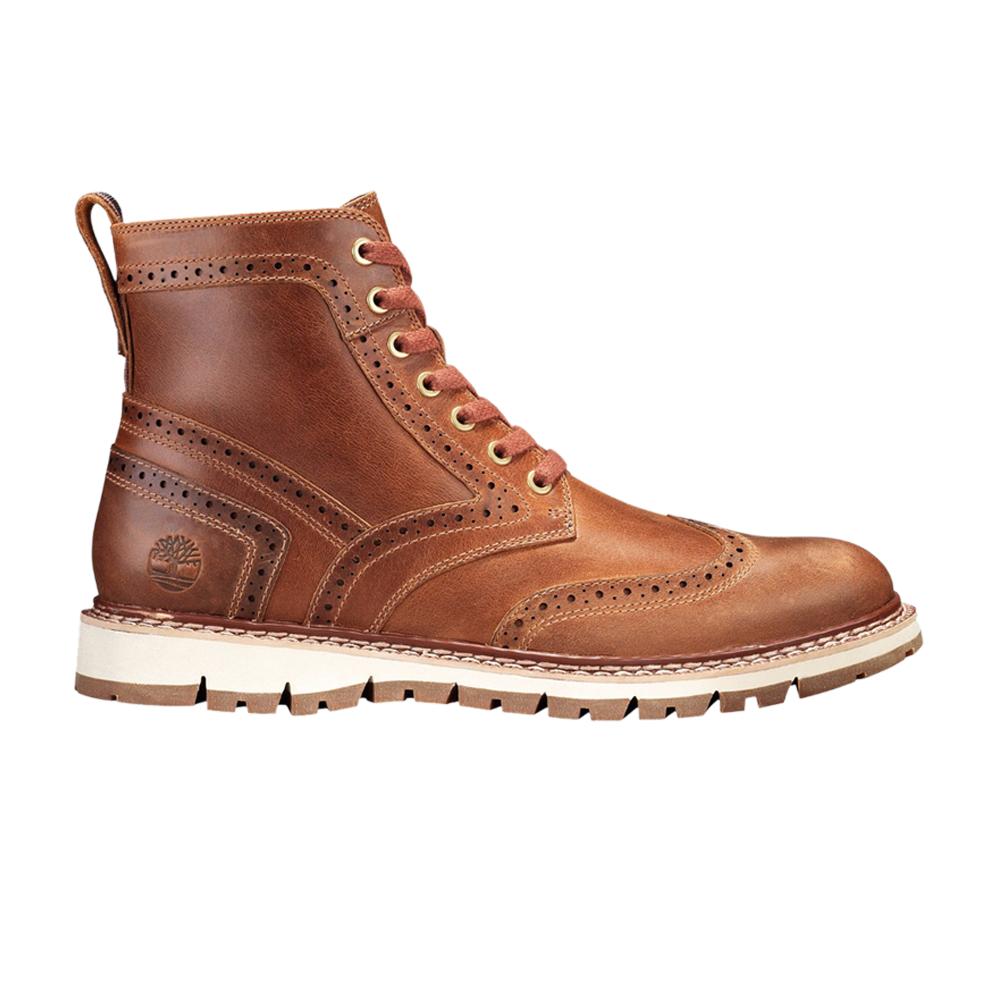 حذاء Timberland Wingtip من Britton Hill باللون البني