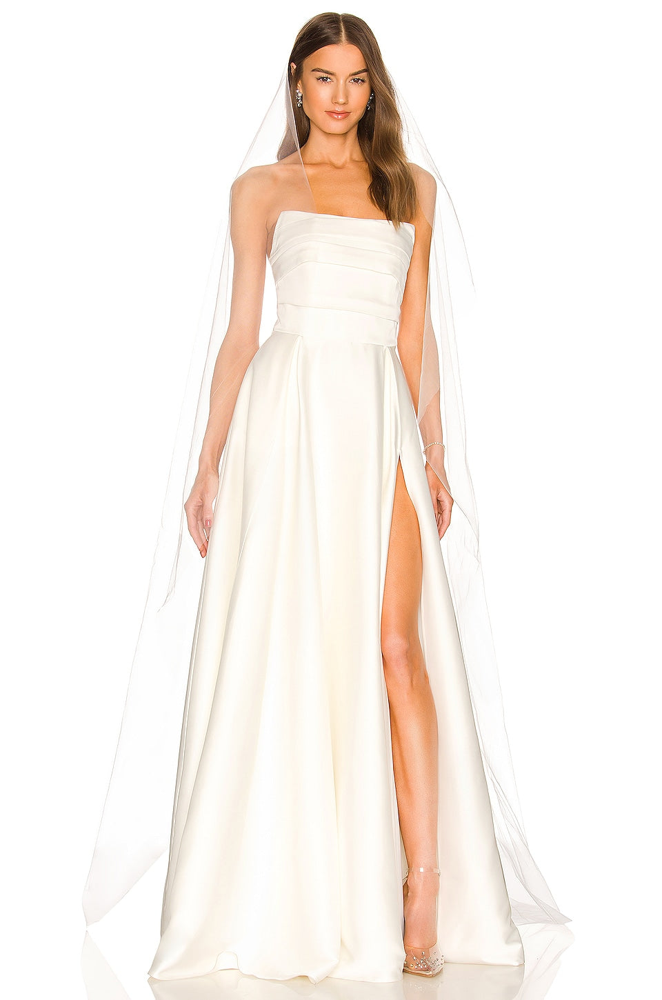 SAU LEE x REVOLVE Heidi Gown dress, white