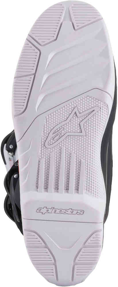 حذاء Tech 3 Alpinestars Motocross، أسود/أبيض/أحمر