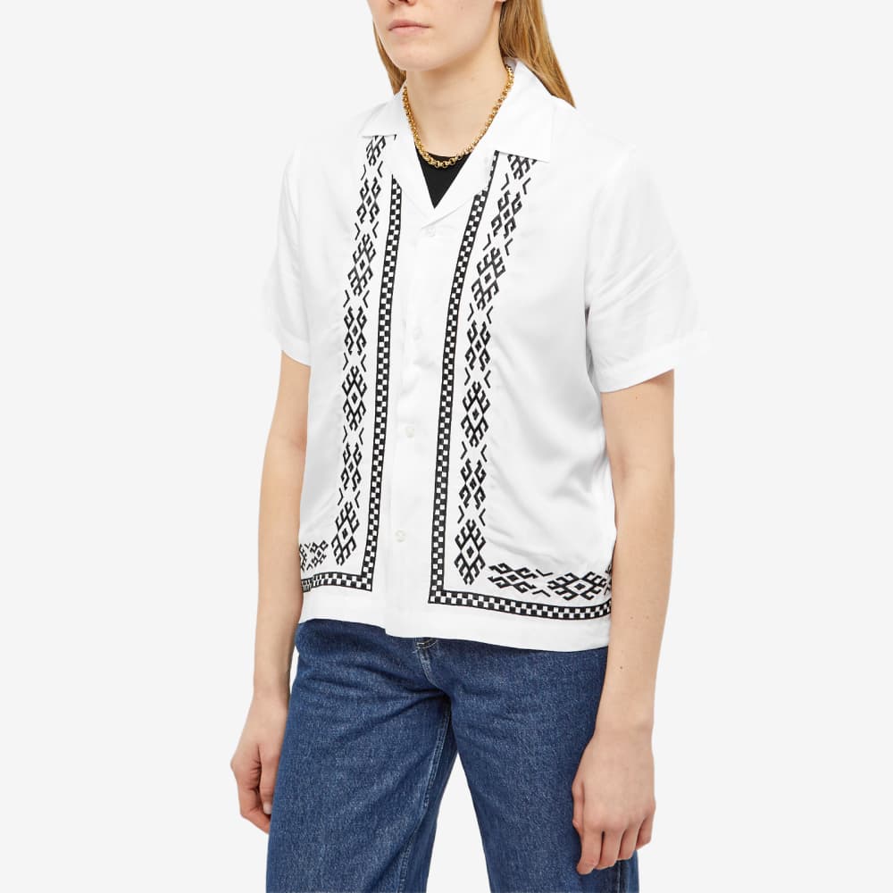 Carhartt WIP Embroidered Coba Shirt, White