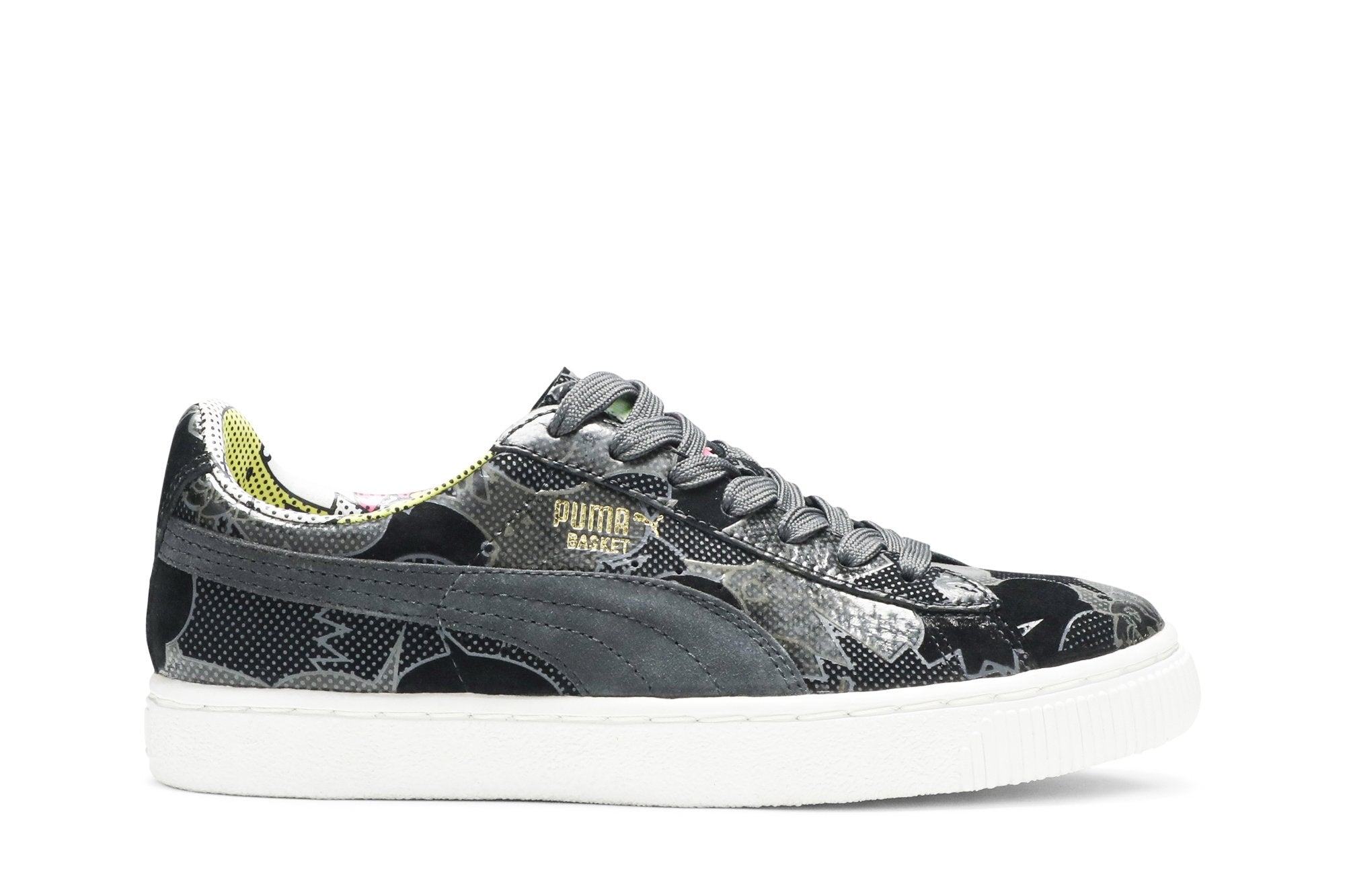 Sneakers YO! MTV RAPS x Basket 68 Print Puma, black