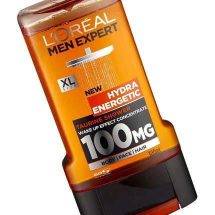 L'Oreal Paris Men Expert Hydra Energetic Shower Gel 300ml, L'Oreal