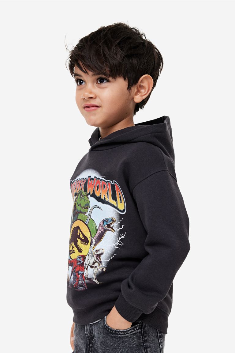 H&M Print Hooded Top