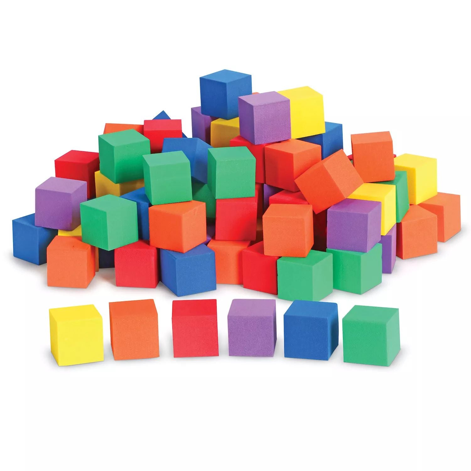 Learning Resources Colored Soft Foam Bricks Educational Toy Learning Resources