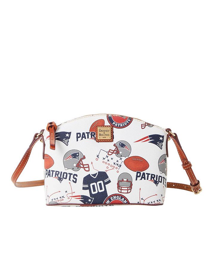 Women's Suki Game Day New England Patriots Dooney & Bourke Crossbody Bag, White