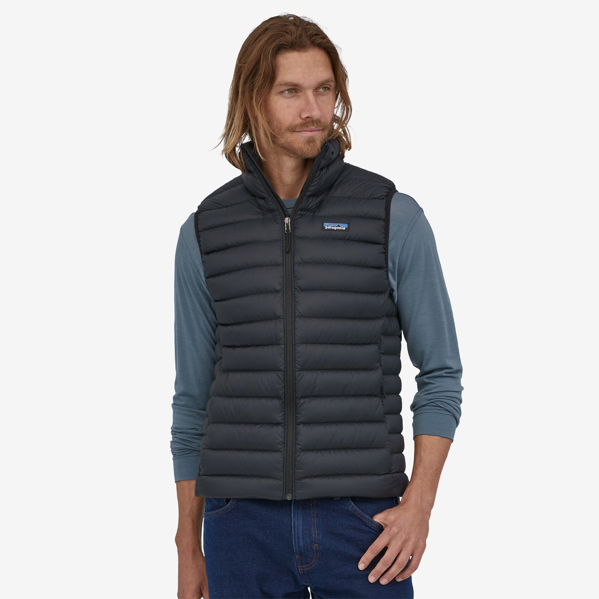 Patagonia Men's Down Sweater Vest, Black