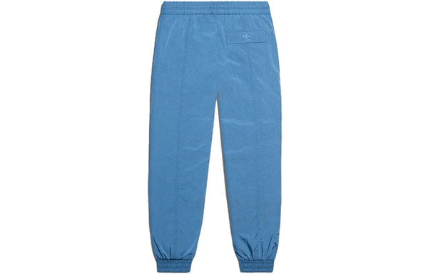 adidas originals Ivp Nyl Pn 4all Athleisure Casual Sports Stripe Bundle Feet Long Pants Couple Style Blue