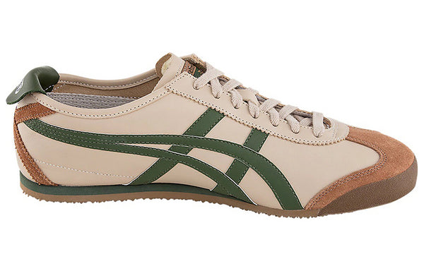 حذاء رياضي Onitsuka Tiger Mexico 66 باللون البني والأخضر